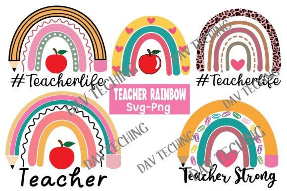 Download Teacher Rainbow Svg - Rainbow Collection